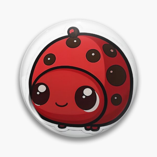 Item preview, Smiling Chibi Ladybug designed and sold by RoboRembrandt.