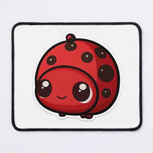 Item preview, Smiling Chibi Ladybug designed and sold by RoboRembrandt.