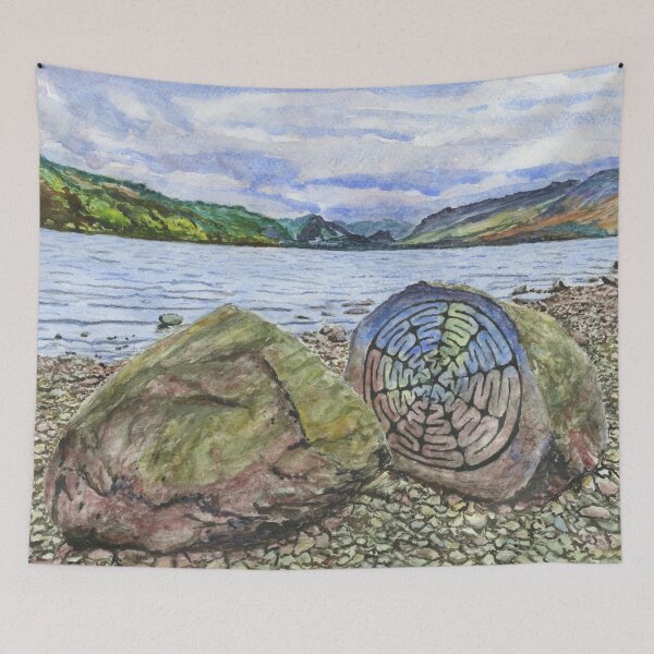 Item preview, Derwentwater to Castle Crag in the English Lake District designed and sold by LymphomaLass.