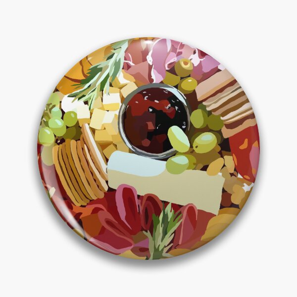 Item preview, Cheese platter/ foodie/ food lover designed and sold by YMarshallArts.