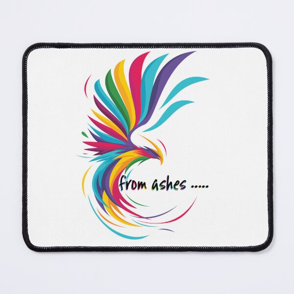 Item preview, From Ashes Rainbow LGBTQ Phoenix designed and sold by SpikeWear.