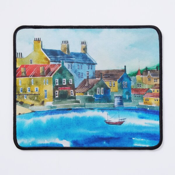 Item preview, England watercolor landscape designed and sold by DmitrySkripnyc.