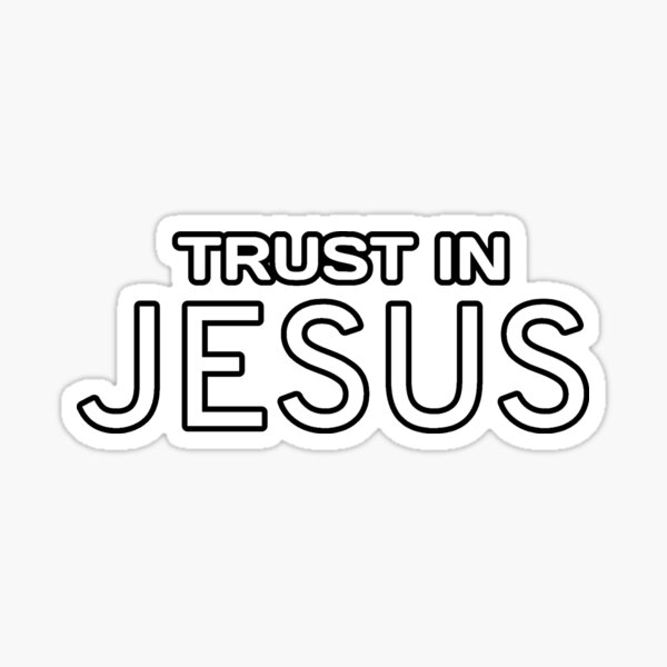 The essentials – 6 stickers – Outpouring of Trust