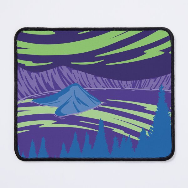 Item preview, Crater Lake WPA style designed and sold by Justonescarf.