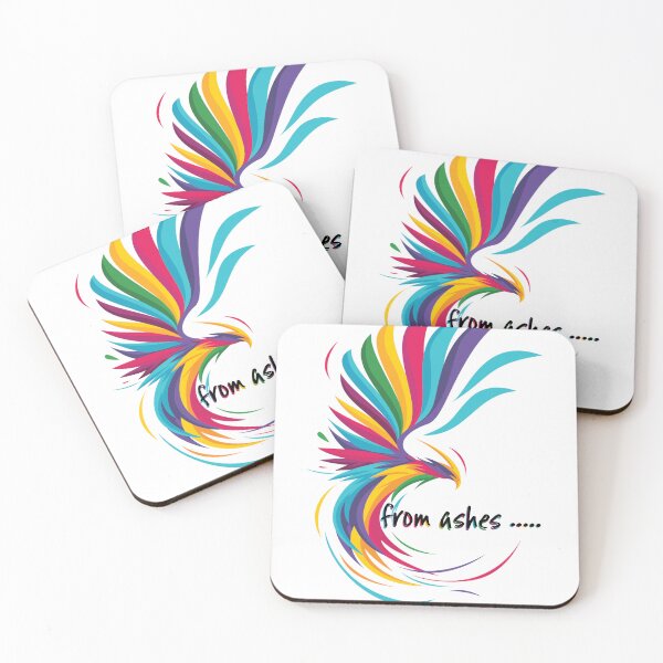Item preview, From Ashes Rainbow LGBTQ Phoenix  designed and sold by SpikeWear.
