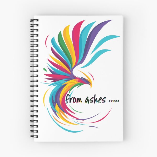 Item preview, From Ashes Rainbow LGBTQ Phoenix  designed and sold by SpikeWear.