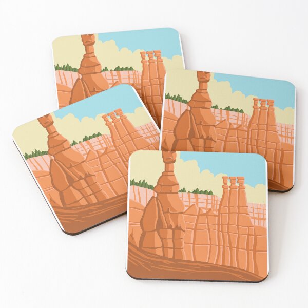 Item preview, Bryce Canyon WPA style designed and sold by Justonescarf.