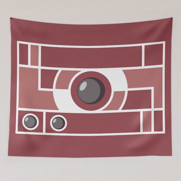 Item preview, Art Deco Brownie - Red designed and sold by graphiteme.