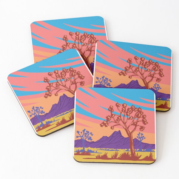 Item preview, Joshua Tree WPA style designed and sold by Justonescarf.