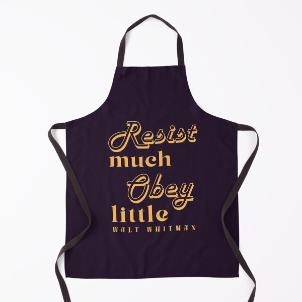 Item preview, Walt Whitman quote: Resist much obey little designed and sold by artbleed.