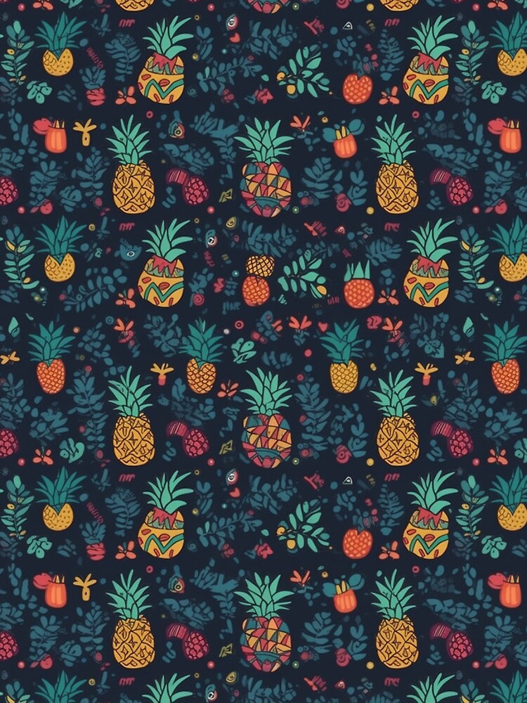 Thumbnail 4 of 4, iPhone Case, Ananas pattern designed and sold by GeekLabz.