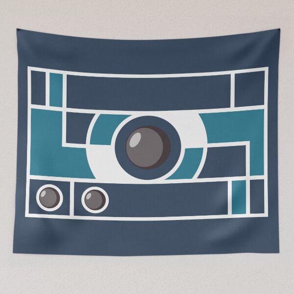 Item preview, Art Deco Brownie - Blue designed and sold by graphiteme.