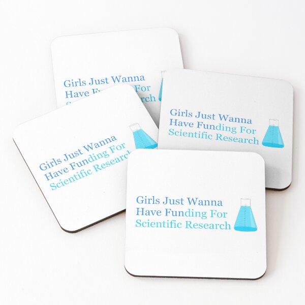 Item preview, Girls just wanna have funding for science research designed and sold by peachesandfizz.