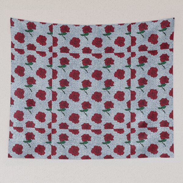 Item preview, Rose Tattoo Denim designed and sold by notsweettea.
