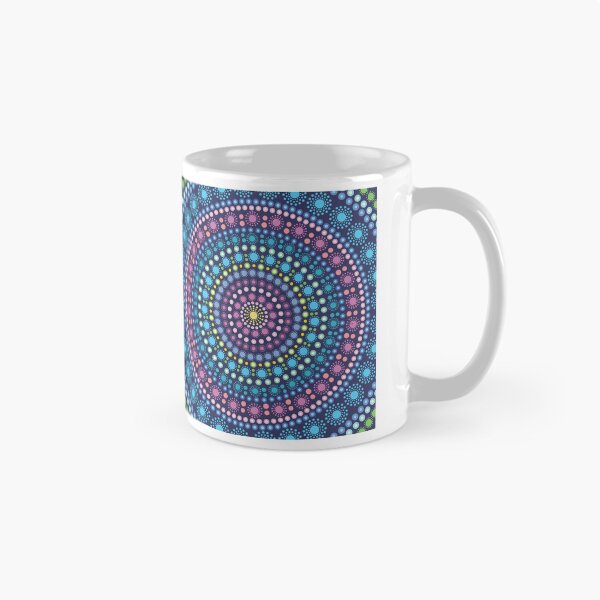 Artikelvorschau, Buntes gepunktetes Mandala-Design entworfen und verkauft von ColoreDots.