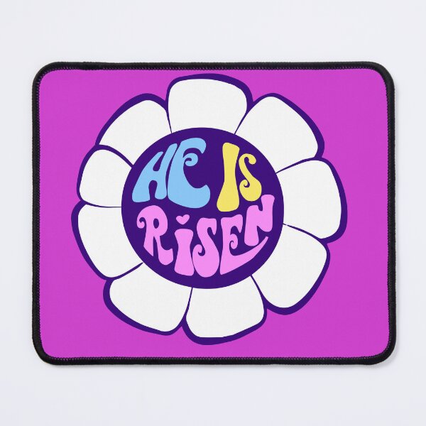 Item preview, Groovy He Is Risen  Daisey Christian 70's Hippie designed and sold by OliviaGbyKyro.