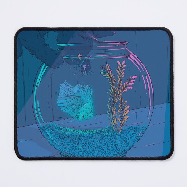 Item preview, Vaporwave Fishbowl designed and sold by Linnea Gabbard.