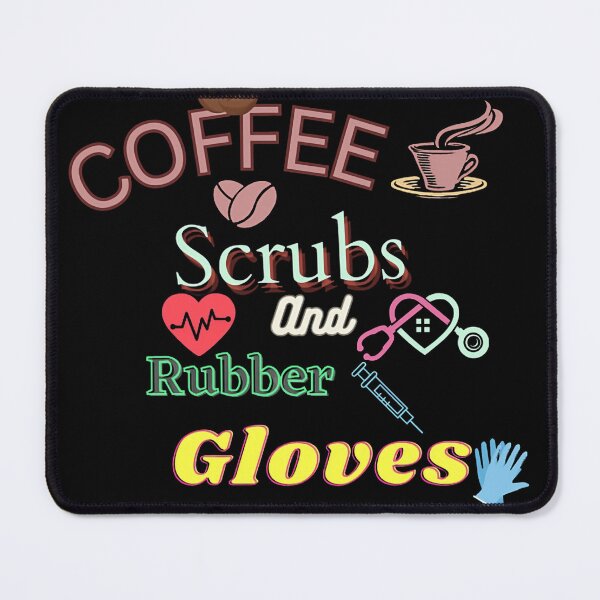 Item preview, coffee scrubs and rubber gloves designed and sold by Lootus-Haha321.