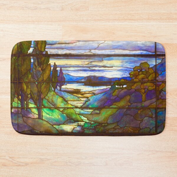 Item preview, Tiffany Stained Glass Window Woodland Cemetery Dayton OH designed and sold by Wabojeg.