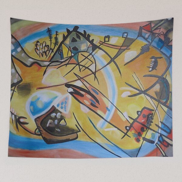 Item preview, Paysage by Wassily Kandinsky designed and sold by tomorrowsart.