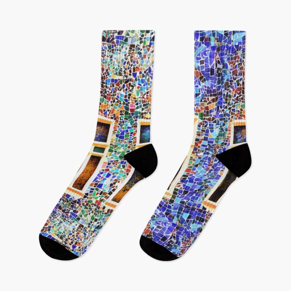 Aperçu de l'œuvre Mosaïque de Gaudi Barselona créée et vendue par Shevi.