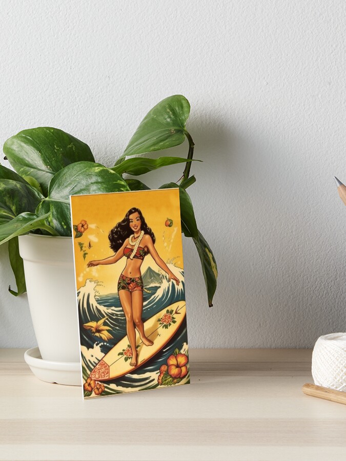 80s HULA DANCER 特大アート フレーム 油彩画 ヴィンテージ 80s HULA DANCER 特大アート フレーム 油彩画 ヴィンテージ