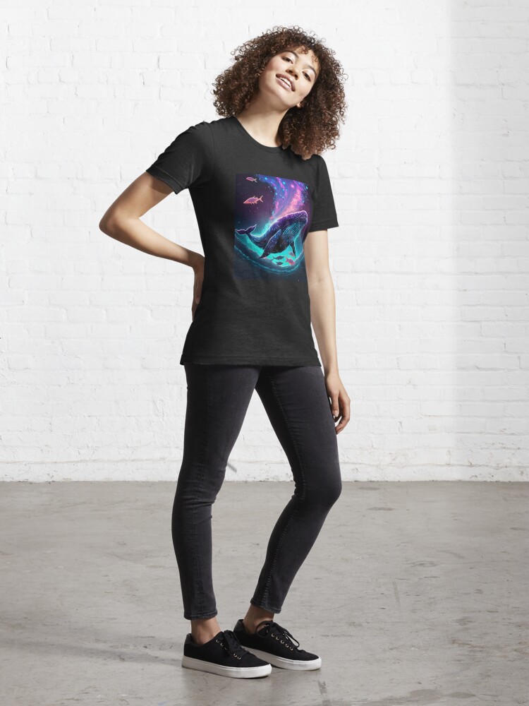 The Cosmic Whale Essential T-Shirt for Sale by arielm88