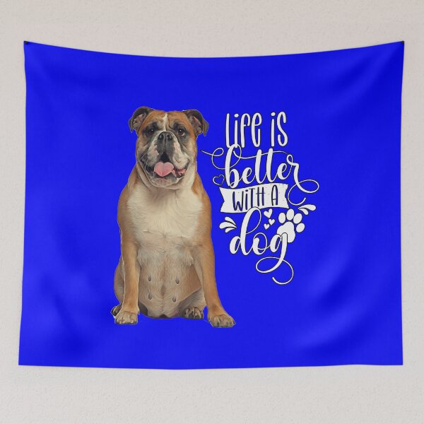 Item preview, Bulldogs Pet Owners  Life Is Better With A Dog designed and sold by fantasticdesign.