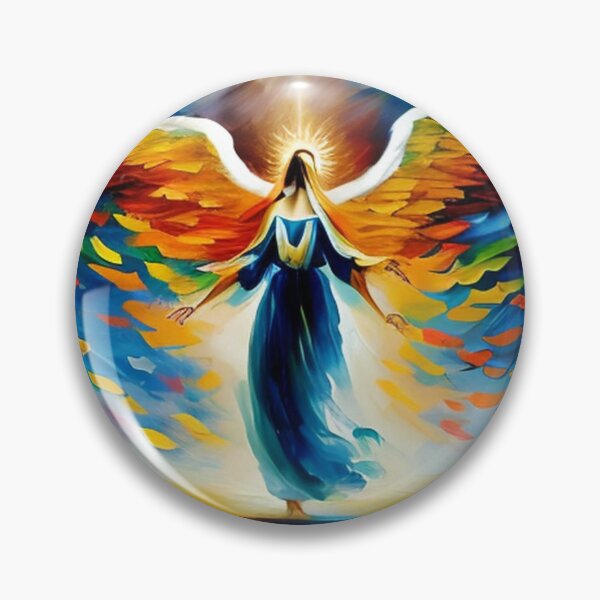 Item preview, The Enlightening of an Angel, Religious Art designed and sold by WooshiArt.