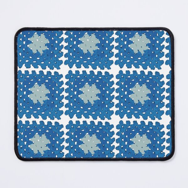 Item preview, Crochê Quadradinhos da vovó Azul designed and sold by GirlaineSQ.
