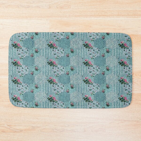 Item preview, Hideous Teal Upholstery Pattern designed and sold by notsweettea.