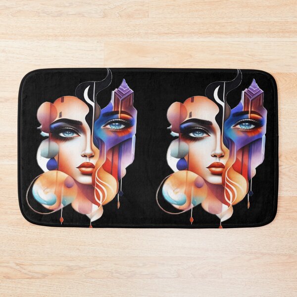 Item preview, Abstract Woman's Face designed and sold by Witsprings.