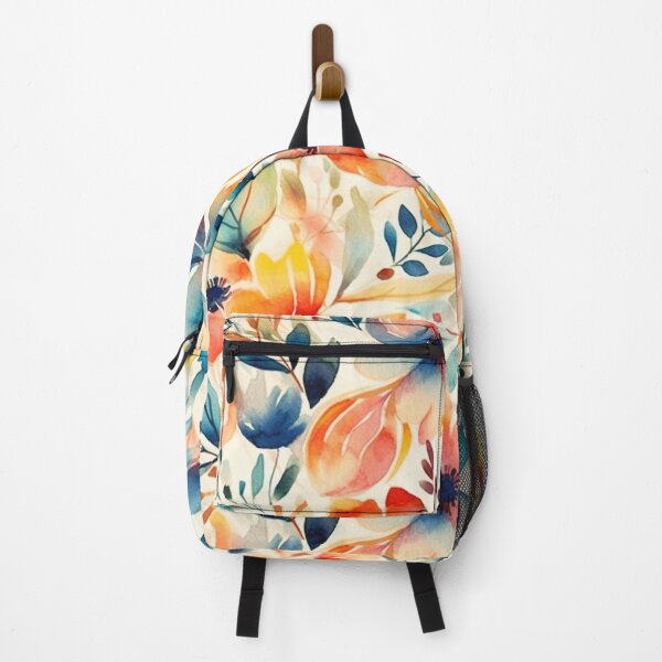Item preview, Watercolor Orange and Blue designed and sold by VibrantPrintCo.