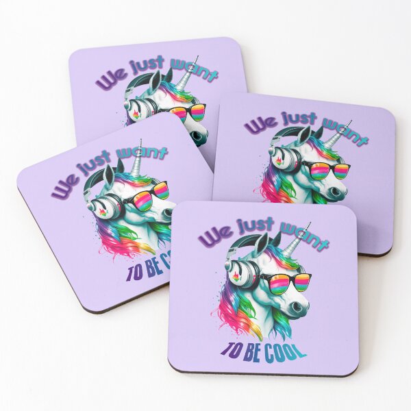 Item preview, Cool Unicorn Vibes designed and sold by Lunar Flower  Studio.