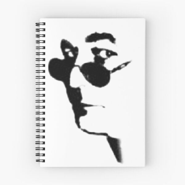 Item preview, The Artful Mentalism of Bob Cassidy - Hand Drawn Face Profile designed and sold by JakobMichaels92.