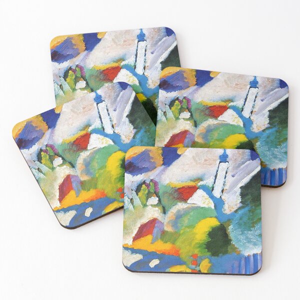 Item preview, Murnau With a Church -Kandinsky designed and sold by tomorrowsart.