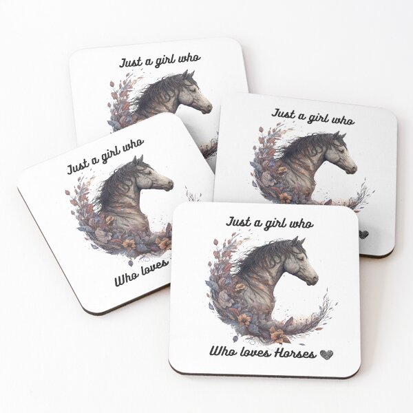 Item preview, just a girl who loves horses designed and sold by Janetlousart.