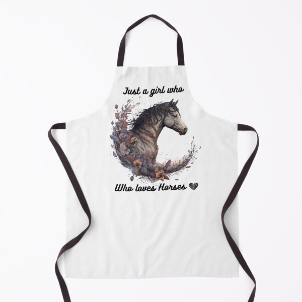 Item preview, just a girl who loves horses designed and sold by Janetlousart.