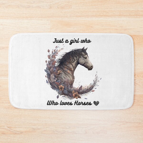 Item preview, just a girl who loves horses designed and sold by Janetlousart.