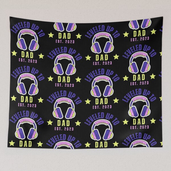 Item preview, Leveled Up To Dad Est. 2023 Father's Day Soon To Be Dad designed and sold by MooraArts.