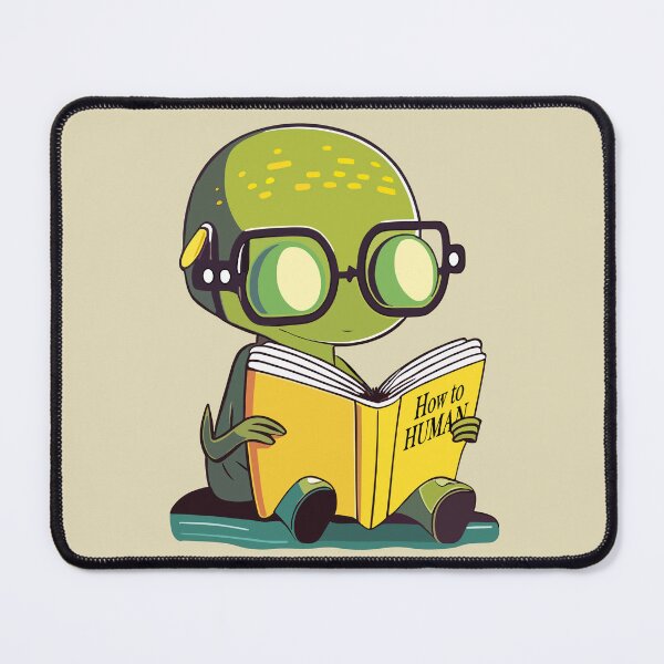 Item preview, Cute geek alien designed and sold by viCdesign.