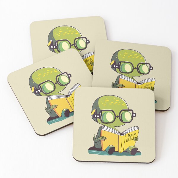 Item preview, Cute geek alien designed and sold by viCdesign.