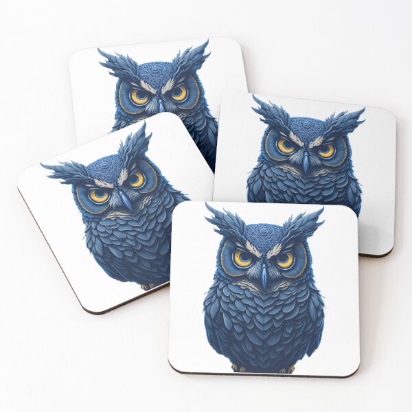 Item preview, Owl Portrait  designed and sold by ArtsyWishesShop.