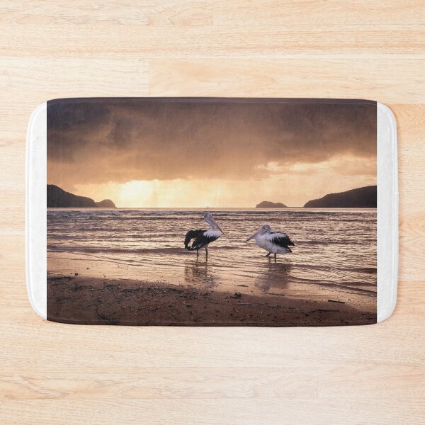 Item preview, Pelicans At Sunrise designed and sold by Geoff Wols.