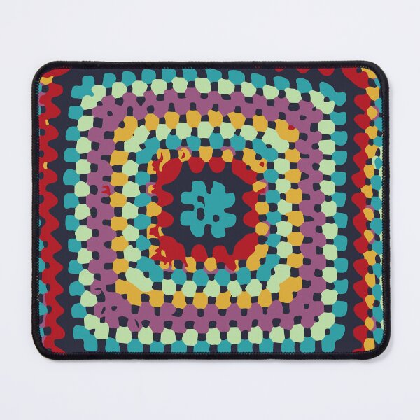 Item preview, Granny Square Quadrados de Crochê quadrado da vovó. Coloridos pintura designed and sold by GirlaineSQ.