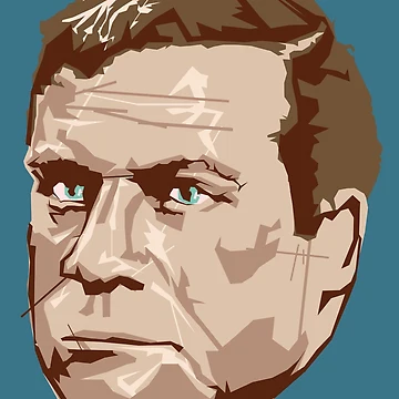 Artwork thumbnail, Oliver Reed by DebbieDoesDogs
