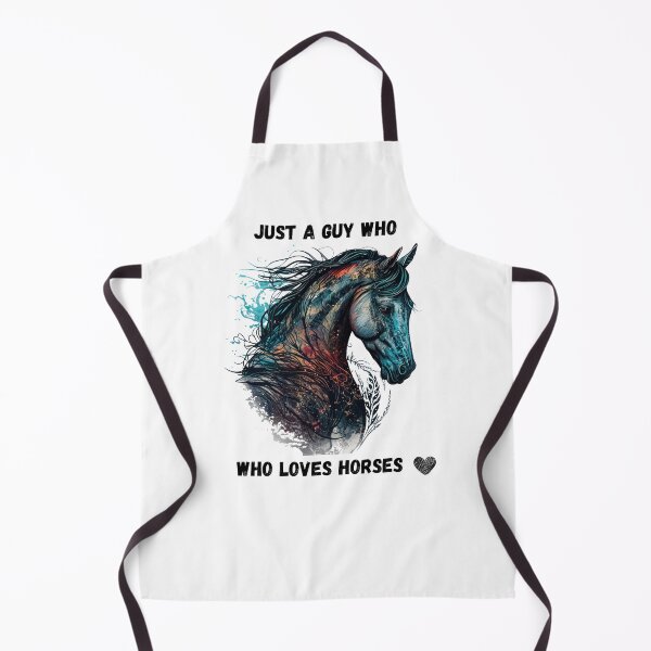 Item preview, Just a guy who loves horses designed and sold by Janetlousart.