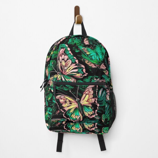 Item preview, Pattern - Pink & Green Butterflies designed and sold by Stacey Hallock.