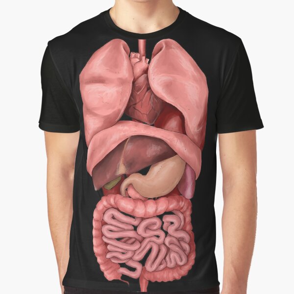 Internal Organs Graphic T-Shirt