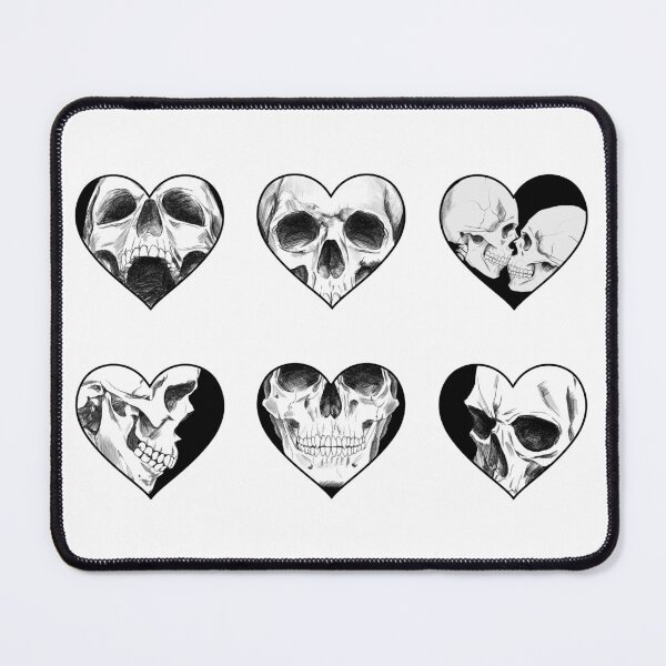 Item preview, Heart shaped skulls. designed and sold by Nyctophiles.